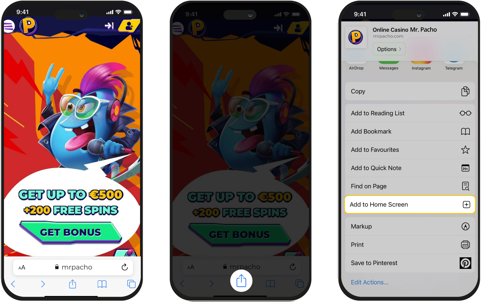 Mr.Pacho Mobile App